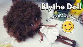 My First Blythe Doll! - Customizing, Unboxing and Haircut