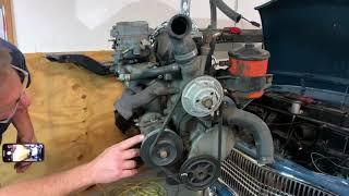 Allison & Wick's 1960 Fiat Millecento - engine removal