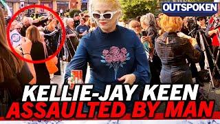 Megyn Kelly outrage as Kellie Jay-Keen is ASSAULTED by a MAN at women's rights rally: "Pathetic!"