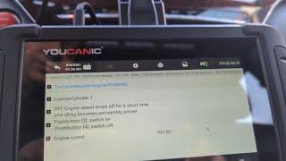 How To Check if You Have a Bad Fuel Injector using YOUCANIC Scanner