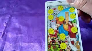 Ten of pentacles Tarot card meaning.