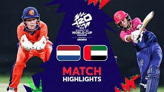 Netherlands v UAE | Match Highlights | Women’s T20WC Qualifier 2024