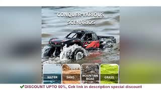 Q156 Amphibious 4WD RC Car 2.4G Off Road Remote Control Cars Waterproof Climbing Vehicle Drift Monst