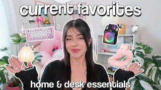 CURRENT FAVORITES I can't live without 𝜗𝜚 ࣪️˖ ִ𐙚 tech, gaming, & cozy home decor faves 