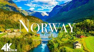 FLYING OVER NORWAY 4K UHD - Relaxing Music Along With Beautiful Nature Videos - 4K UHD TV