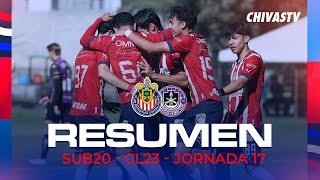 RESUMEN: LOS 5 GOLES DEL CHIVAS VS MAZATLAN SUB 20 | CLAUSURA 2023