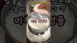 밥에서 당질이 빠진다고? 이거 진짜임 ️ 살찔까 무서워 밥 못 먹는 사람들 보세요! #저당밥솥 #혈당관리 #보아르