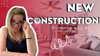 New construction in New Hill