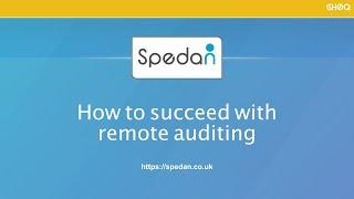 How to succeed with remote audits during Covid-19