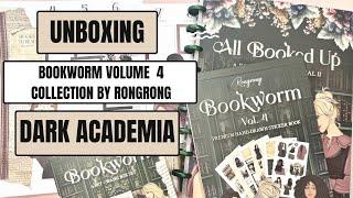 Unboxing & Plan With Me | Bookworm Volume 4: Dark Academia Collection by @rongrongdevoeillustration