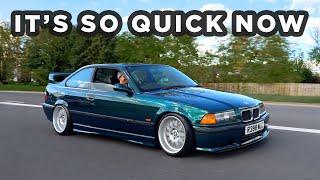 We fix a MASSIVE problem with my V8 swapped E36