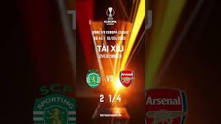 SOI KÈO BÓNG ĐÁ HÔM NAY | Sporting vs Arsenal | VÒNG 1/8 CÚP C1 Champions League #arsenal