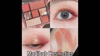 China Madihah Makeup Eyeshadow Matte Shimmer New Arrival Customizable Eyeshadow Palette Factory