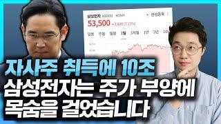 자사주 10조 취득하는 삼성전자, 결국 이렇게 된다