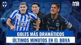 Los goles más dramáticos del Monterrey en los últimos minutos en el Estadio BBVA #1