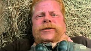 The Walking Dead 6x11 Rick kills a member of the Hilltop after Gregory is stabbed