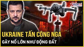 Ukraine tấn công Nga, gây nổ lớn như động đất | Báo VietNamNet