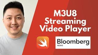 Build a M3U8 streaming video player with custom framework | Swift 5 | iOS Tutorial