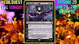 FoilQuest: Amano Liliana | Ep. 20 [Opening Japanese War of the Spark MTG Booster Boxes]