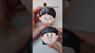 클레이로 흔한남매 데이지 파우더 팩트만들기#claycrafts #diyshorts #데이지