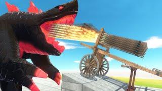 Can KAIJU MONSTERS defeat HWACHA Trap ? - Animal Revolt Battle Simulator