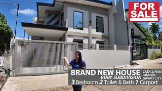 RUBY SUBDIVISION BRAND NEW HOUSE AND LOT FOR SALE | CATALUNAN GRANDE | DAVAO CITY