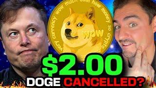 DOGE Price ALERT! (Elon Musk's DOGE News) $2 Dogecoin Price Prediction AFTER THIS!