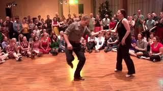 Skye Humphries & Naomi Uyama performing at Uptown Swing Dance (12/14/2019)