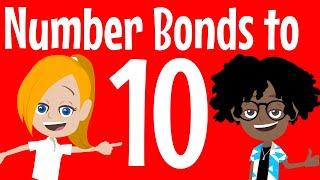 Number Bonds to Ten Song! A Fun Way to Learn Number Bonds for Kids!