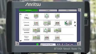 Network Master Pro MT1040A – 4x100G Breakout Link Test