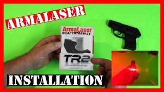  Installing laser sights on my Ruger LCP by Armalaser