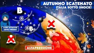 ▶ METEO-AUTUNNO ESPLOSIVE: MAXI ONDATE DI ARIA ARTICA VERSO L'ITALIA CON FREDDO PIOGGIA E NEVE DAL..