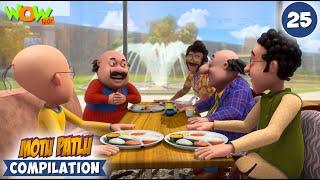 Motu Patlu Season 13 - Compilation 25 | Motu Patlu New | Cartoons For Kids | #spot