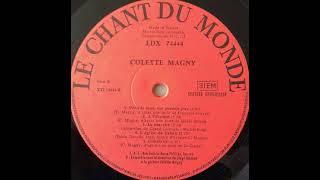 Colette Magny "A l'écoute" 1971 Le Chant du Monde