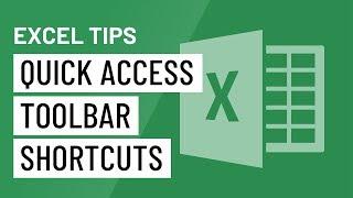 Excel Quick Tip: Quick Access Toolbar Shortcuts