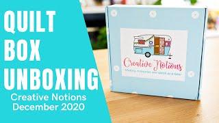 Creative Notions Unboxing | Quilt Subscription Box UNBOXING