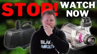 Watch This BEFORE Buying an Aquarium Return Pump / Sump Pump