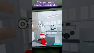 The grimace shake incident… || #robloxedit #trend #grimaceshake