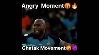 Angry moment | #cricket #  cricket lover #youtubeshorts #youtube #angry #msdhoni