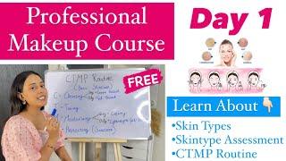 FREE PROFESSIONAL MAKEUP CLASS DAY 1|Complete Makeup Course| Online Makeup Course l मेकअप कोर्स l