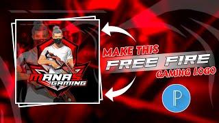 make this free fire gaming logo // how to make profeshanal gaming logo // EDITZ MS