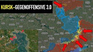 Kursk-Gegenoffensive 3.0 |15.000 ukrainische Soldaten sollen in der Nähe von Kupjansk umzingelt sein