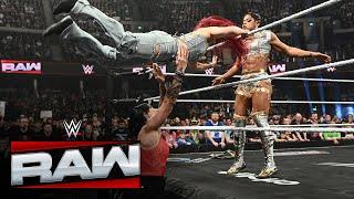 IYO SKY, Rhea Ripley and Bianca Belair get into intense brawl: Raw highlights, March 24, 2025