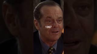 Happy Birthday Jack Nicholson! Jack Nicholson Evolution [1958-2023] #shorts