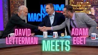 Norm Macdonald introduces David Letterman to Adam Eget