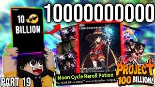 LET'S GO!!  Big Hit Again!! 10 BILLION In Project 100 Billion! (Part 19) Anime Card Clash!