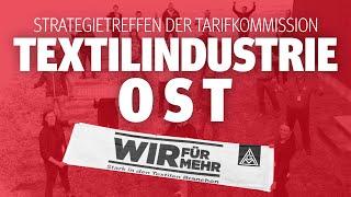 Strategietreffen der Tarifkommission Textilindustrie Ost