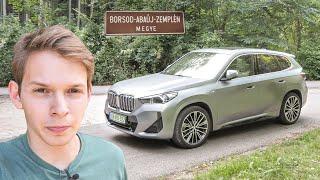 Villanyautóval vidékre? Háát..  - BMW iX1 teszt