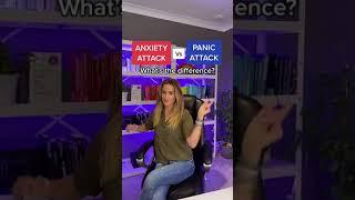 Panic Attack vs Anxiety Attack ️️| #shorts