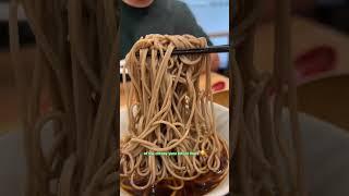 Japanese soba noodles to celebrate the weekend #shorts